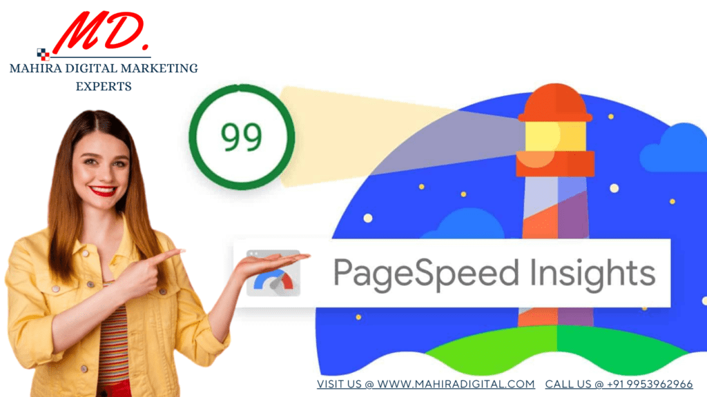 Test pagespeed insight google