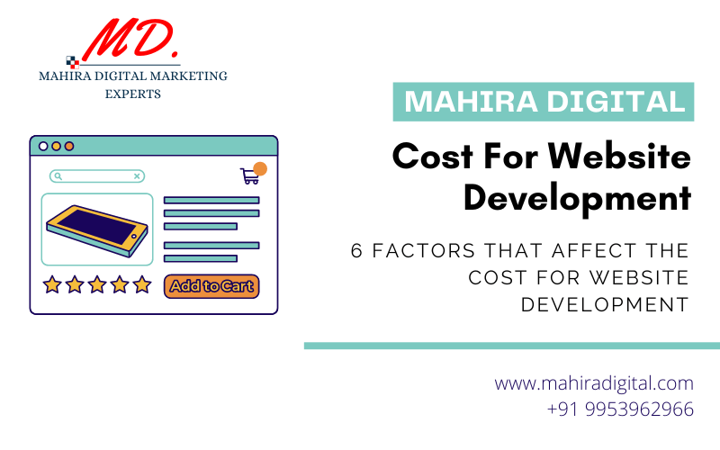 Cost For Website Development in India