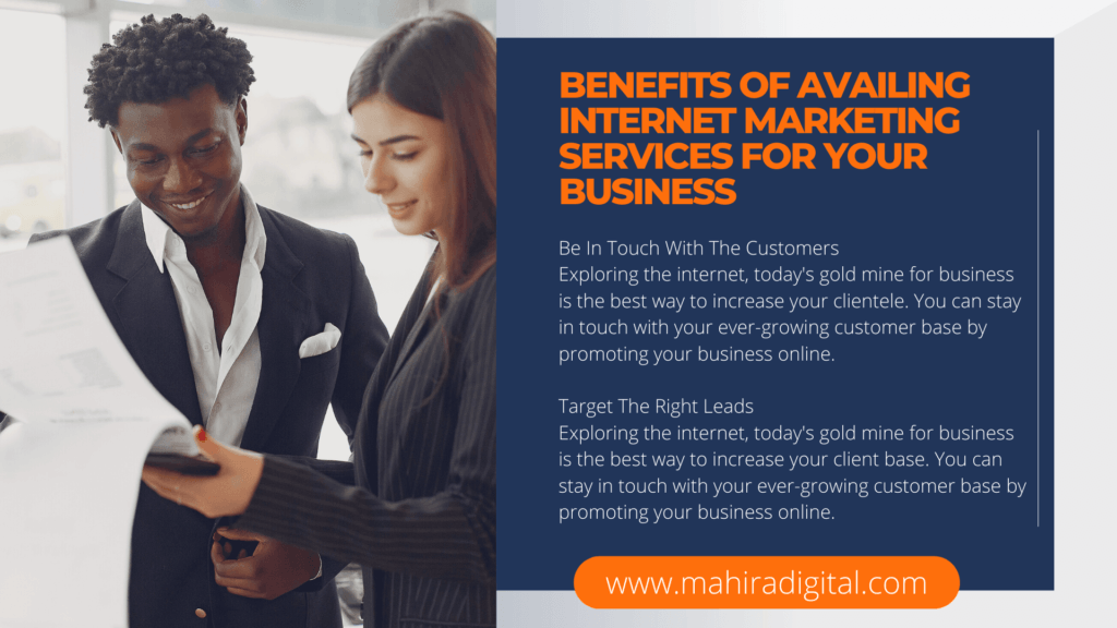Internet marketing services for your Business