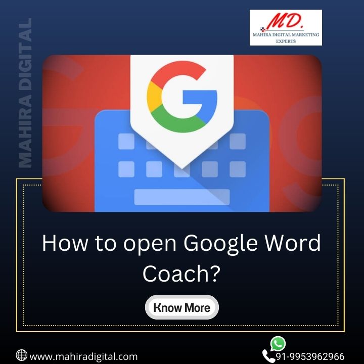 How to Open Google Word Coach
