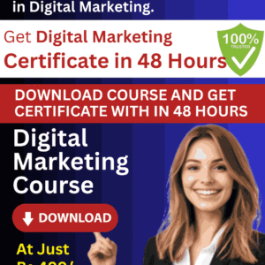 Digital Marketing Course and Certificate Download